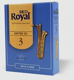 Reed--bari Sax Rico Royal - Strength 5 - Single for Bari Sax Reed