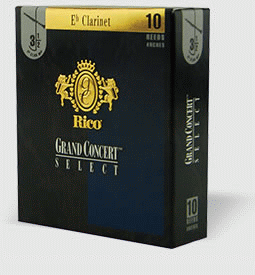Reed--e-flat Clar Rico Gcs Traditional - Strength 3 - Single for Eb Clarinet Reed