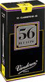 Reed--b-flat Clar Vandoren 56 - Strength 3 - Box Of 10 for Bb Clarinet Reed