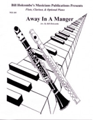 Away In A Manger by - Holcombe Bill - for Woodwind Duet
