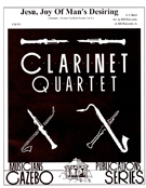 Jesu Joy Of Man's Desiring by Bach Johann Sebastian - Holcombe Bill and Bil - for Clarinet Quartet