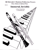 Immortal Invisible by Welsh Melody - Holcombe Bill - for Woodwind Duet