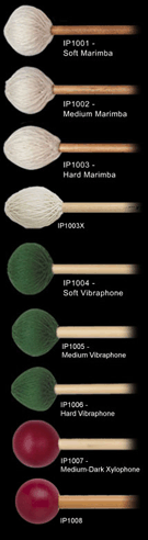 Mallets--ip Jim Casella Ip1008 - Xylo Med-dark - Rattan Handles for Percussion Malle