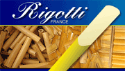 Reed--alto Sax Rigotti Gold Jazz - Strength 4 - 3-pack for Alto Sax Reed