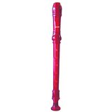 Recorder--soprano Lauren Plastic - Baroque - Red for Soprano Re