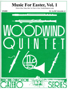 Music For Easter Volume 1 by - Holcombe Jr Bill - for Woodwind Quintet