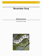 November Song by Isaacson Michael for Piccolo and Piano