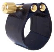 Ligature--b-flat Clar Rovner Standard - 1-screw - Dark/fabric for Accessorie